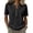 8# Black, variant on Womens Summer Tops Spring Short Sleeve V Neck True Classic T Shirt Casual Cute Fashion Beach Vacation Clothes 2026 Saffron S