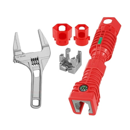 

Sink Wrench Faucet Sink Installer Anti Slip Wrench Plumbing Tool Change Plumbing Wrench Faucet for Toilet Supply Nuts Kitchen Bathroom Sink style G