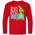 thumbnail image 3 of Inktastic Big Brother with Cute Alligators Long Sleeve Youth T-Shirt, 3 of 5