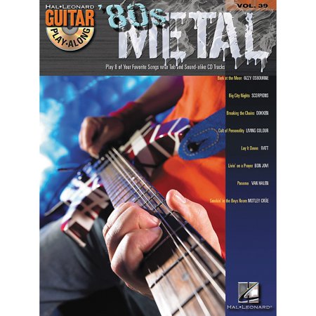 Hal Leonard 80s Metal - Hal Leonard 80s Metal Guitar Play-Along Series Volume 39 Book with CD