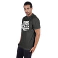 thumbnail image 2 of Inkmeso Men's Jersey Shirt Graphic Quote "Proud Father Of A Few Dumbass Kids"Tshirt For Proud Dad, 2 of 6