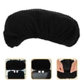 thumbnail image 3 of 2pcs Office Chair Arm Covers Comfortable Computer Chair Headrest Cover, Black Fabric Head Cushion Sleeve, Waterproof Office Chair Headrest Slipcover For Home Use, 3 of 8