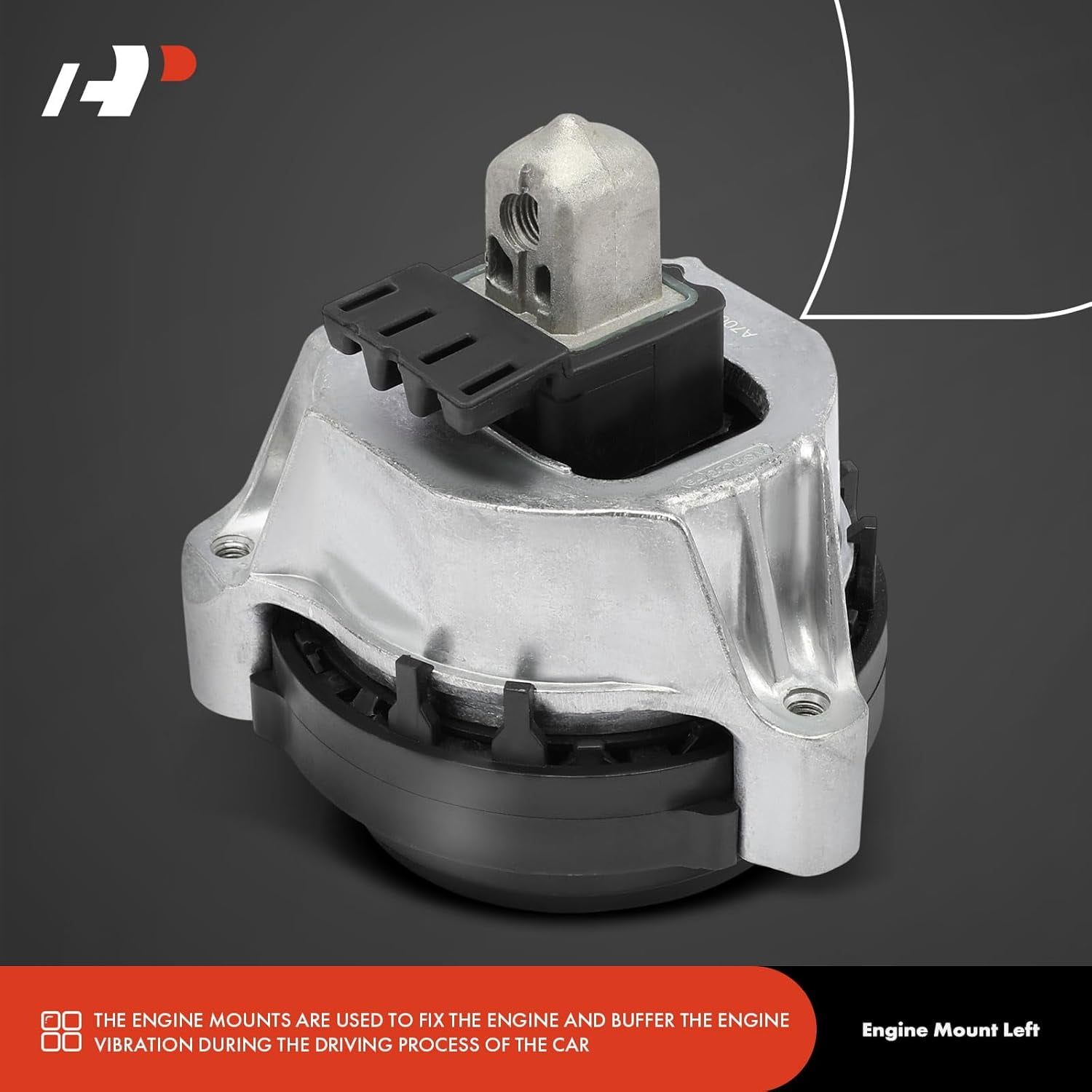 A-Premium Left Engine Motor Mount Compatible with BMW G30 Series 530i 2017 2018 2019