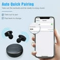 thumbnail image 3 of Wireless Earbuds for iPhone, SEGMART Bluetooth Earbuds with Microphone, True Wireless Earbuds with Charger Case, IPX5 Waterproof Earbuds Bluetooth 5.0, HiFi Sound Quality, for Sports/Workout, H1406, 3 of 8