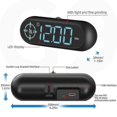 thumbnail image 2 of Digital Car Gps Speedometer: Car Hud With Speed, Compass Driving Direction, Fatigue Driving Reminder, 2 of 5