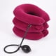 thumbnail image 1 of Dispositivo de tracción de cuello cervical de 1 pieza para alivio instantáneo del dolor de cuello - Camilla de cuello inflable y ajustable Soporte de cuello (rosa roja) ShuxiuWang 8390613596338, 1 of 1
