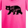 thumbnail image 4 of Inktastic West Virginia Black Bear Silhouette Youth T-Shirt, 4 of 5