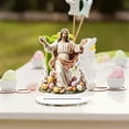 thumbnail image 4 of HUASHENG Stereoscopic Easter Bunny Acrylic Desktop Tabletop Decorative Holiday Ornament, 4 of 5