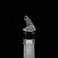thumbnail image 3 of Practical plastic pourer for wine bottles, 35 ml, transparent, 3 of 4