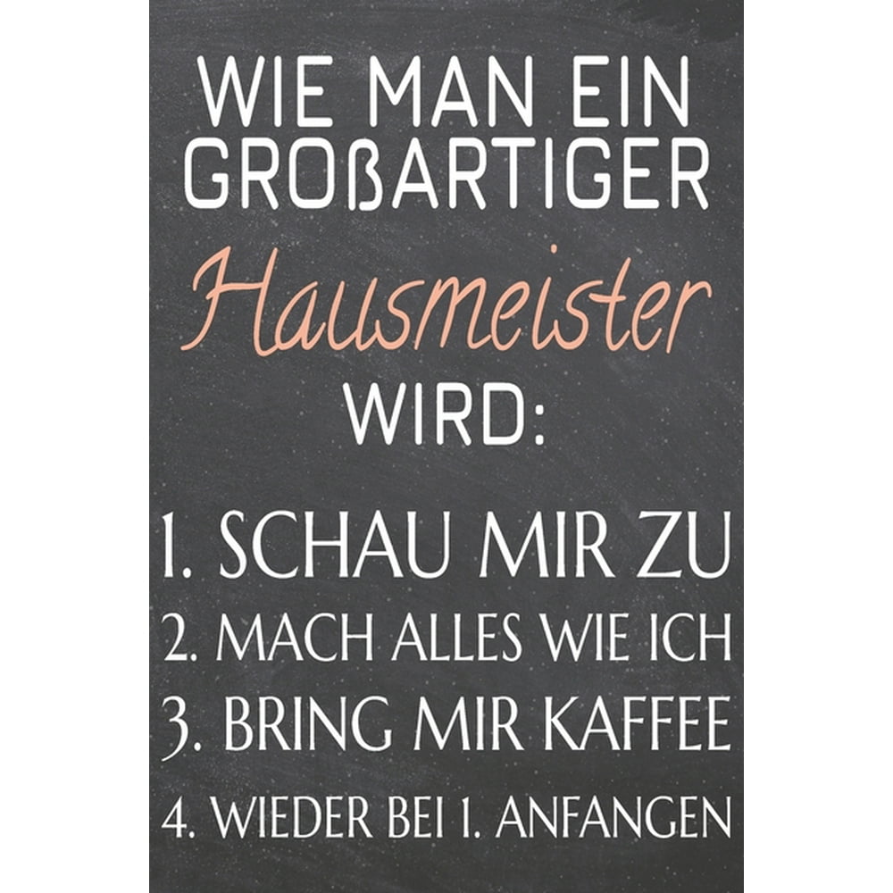 Wie man ein großartiger Hausmeister wird Hausmeister Punktraster