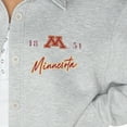 thumbnail image 3 of Women's Gameday Couture Ash Minnesota Golden Gophers Foundation Full-Button Long Sleeve Overshirt, 3 of 3