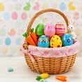 thumbnail image 4 of Pack of 36 Printed Plastic Easter Eggs, Loose Empty Easter Eggs for Hiding, Filling with Candy, and Decorating, 4 of 9