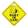 thumbnail image 3 of Car Sticker Baby ON BOARD WARNING SAFETY SIGN Sticker Decal with Sucker for Car Vehicle Window Sticker Car Accessories Styling, Style 4, 3 of 3