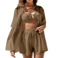thumbnail image 1 of New European - Style Beach Shirt Suit - Sun Protection and Fashion for Women, 1 of 6