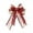 Red/Black, variant on AVAIL 4 Pieces Christmas Bows Buffalo Plaid Bow Wreath Ribbon with Pine Cones Buffalo Check Bow for Christmas Tree Decoration
