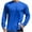 Long Sleeve Shirts Blue Clearance, variant on Mens Long Sleeve Shirt Mesh Breathable Compression Fit Workout Tops,Quick Drying Crewneck Pullover Gym Basic Undershirts Savings