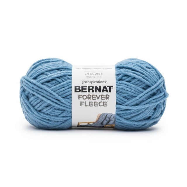 Bernat® Forever Fleece™ Yarn, Polyester #6 Super Bulky, 9.9oz/280g, 194 Yards