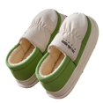 thumbnail image 2 of Nuevas zapatillas gruesas de algodón de invierno 2024 con tacón para hombres, parejas, ropa interior cálida para exteriores, zapatos de algodón para mujeres, 2 of 5