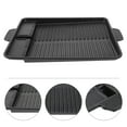 thumbnail image 1 of MERRYHAPY Barbecue Tray Aluminium Alloy Simple for Family 1Set, 1 of 6