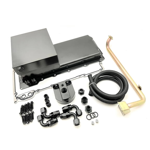 RACING POWER CO-PACKAGED GM LS Swap Oil Pan Kit partNumber: R4020BK