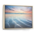 thumbnail image 2 of Designart "Beach Photo Seaside Simplicity I" Nautical & Beach Floater Framed Wall Art Print, 2 of 7