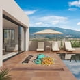 thumbnail image 3 of Country Sunflowers Outdoor Rug for Patio/Deck/Porch, Non-Slip Large Area Rug 4 x 6 Ft, Welcome Rustic Truck Floral Farm Brown Indoor Outdoor Rugs Washable Area Rugs, Camping Rug Carpet Runner, 3 of 8