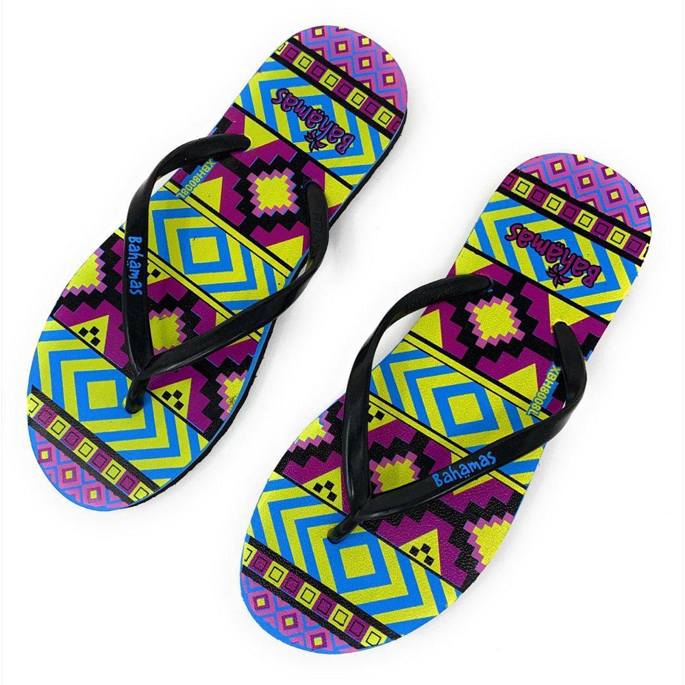 Relaxo Bahamas Beach Flip Flops Sandals Slippers for Women with