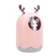 thumbnail image 3 of Humidificador de escritorio con forma bonita, silencioso, alimentado por USB, difusor de aroma con 2 modos de pulverización, color rosa, 3 of 10