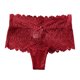 thumbnail image 1 of Braguitas sexy de encaje con cintura alta y abertura para mujer - Braguitas transpirables de cintura media, 95 % tejido elástico de nailon, lencería seductora para dormir, 1 of 3