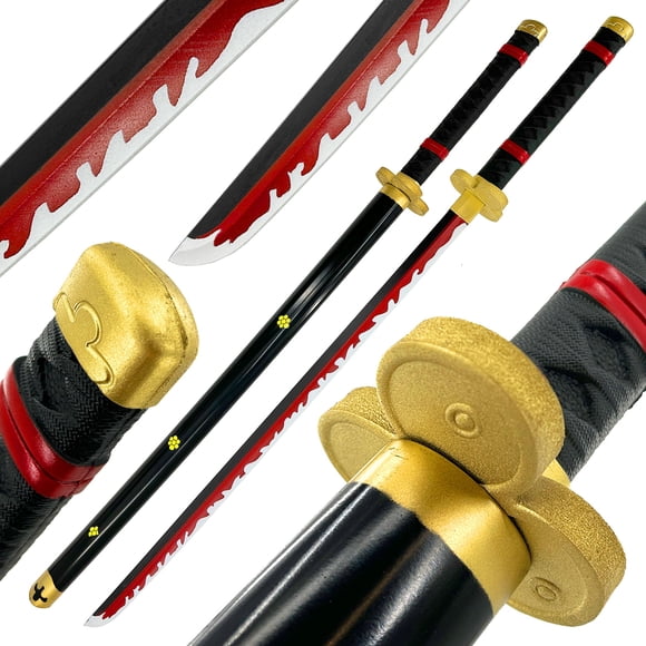 Medieval Depot Zoro Enma Lame Noire Katana en Mousse - One Piece Anime
