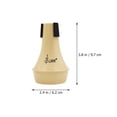thumbnail image 2 of 1Pc Professional ABS Practice Mute Trumpet Mute Practice Silencer Trumpet Supply, 2 of 7