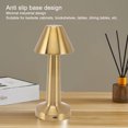 thumbnail image 3 of LED Table Lamp Stepless Dimming Rechargeable Cordless Bedside Light for Bedroom Study Metal Acrylic 3 Colors, 3 of 7