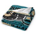 thumbnail image 3 of Custom Jacksonville Blanket Personalized Throw Blankets Name Number Gifts for Men Women Boy Football Style Decor, 3 of 6