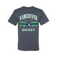 thumbnail image 2 of Wild Bobby City of Vancouver Hockey Fantasy Fan Sports Men's T-Shirt, Vintage Heather Blue, Large, 2 of 5