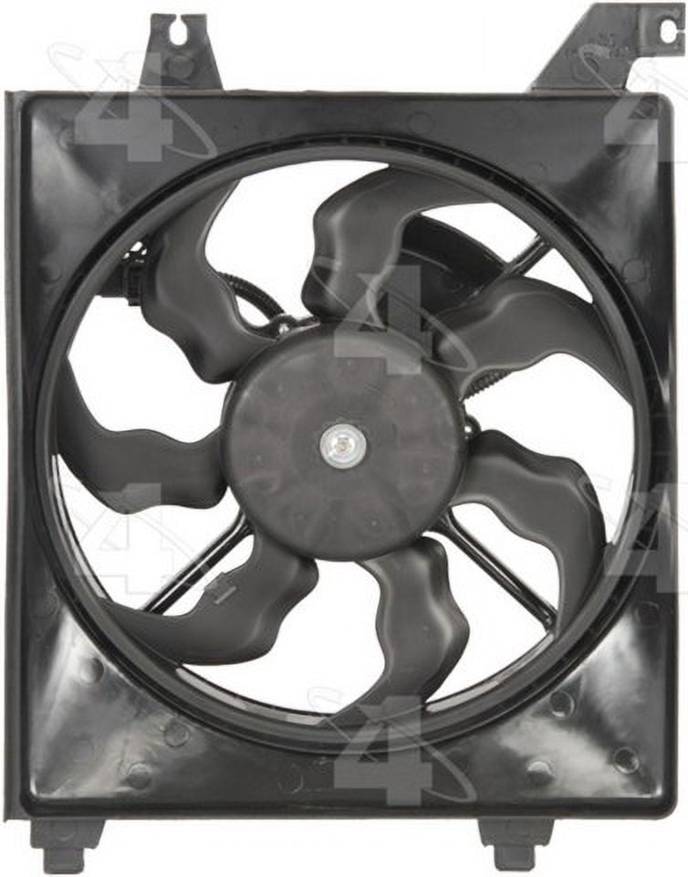 Four Seasons 76086 A/C Condenser Fan Assembly Fits select: 2007-2010 HYUNDAI ACCENT
