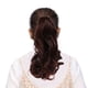 thumbnail image 5 of Extensión de cabello sintético con cola de caballo larga y ondulada, aspecto natural, resistente al calor, con clip (#33), 5 of 7
