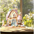 thumbnail image 5 of Moocorvic Easter Bunny Acrylic Castle Table Centerpiece Tabletop Decorations for Birthday Baby Shower Princess Party, 5 of 6