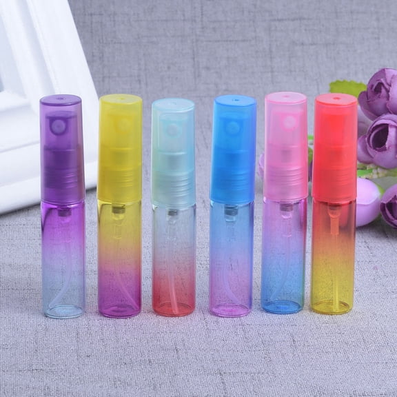 WHAMVOX 6 Pcs Dispenser Spray Bottle Perfume Atomizer 5 Ml Travel