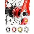 thumbnail image 3 of 14T Single Speed Flywheel Adapter Freehub Conversion Converter Cassette Spacers Removeable Cog Equipment Single Speed Cassette silver, 3 of 9