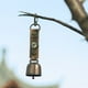 thumbnail image 3 of Eigraketly Campana de oso duradera y ligera para excursionistas, campana de oso ruidosa fácil de instalar con correa de cuero PU Escalada negro, 3 of 6