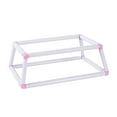 thumbnail image 3 of Rongfmy Embroidery Frame Lap Stand Easily to Use Tool Art Crafts DIY Cross Stitch Rack pink large, 3 of 9