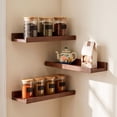 thumbnail image 5 of Dalxymotic Solid Wood Wall Shelf, Load-Bearing Shelf Rack with Glue, Living Room Bedroom Partition Shelf, Solid Wood Display Shelf, Display Shelf for Living Room, Bedroom, Home, 5 of 6