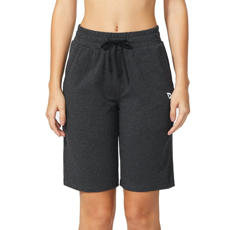 Womens knee sale length basketball shorts