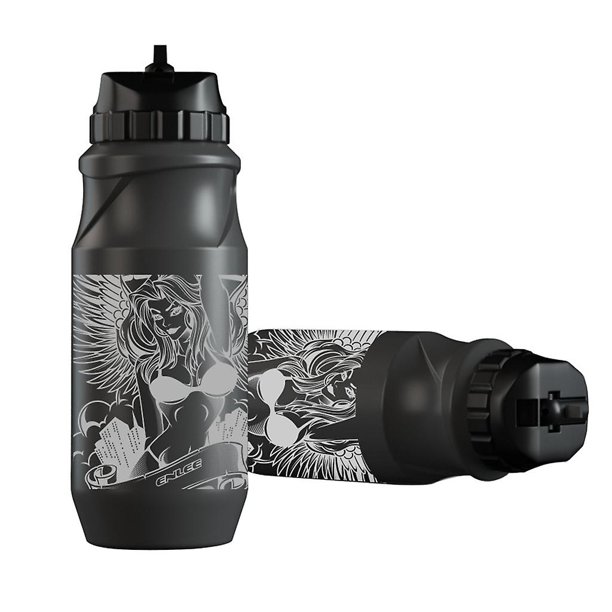 Botella de agua de ciclismo 650 ml, jaula de agua de plástico sin Bpa para deportes al aire libre
