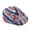 American Flag Eagle Design, variant on Polyester Newsboy Hat for Outings Walking Holiday, Retro Vintage Forward Newsboy Hat, Navy USA Letter Splatter Halftone Patriotic Print
