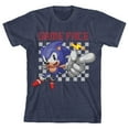 thumbnail image 2 of Sonic The Hedgehog Game Face Youth 3-Pack Crew Neck Short Sleeve T-shirts, 2 of 4