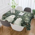 thumbnail image 2 of Yayeee Tablecloths for Rectangular Tables 60 x 108 inch Party Table Cover, Cute Ghosts Playing, 2 of 6