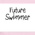 thumbnail image 2 of CafePress - Future Swimmer Infant Bodysuit - Baby Light Bodysuit, Size Newborn - 24 Months, 2 of 4