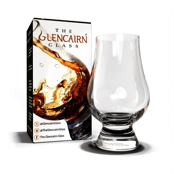 Juego de 6 vasos de whisky GLENCAIRN en caja de regalo