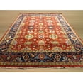 thumbnail image 5 of EORC Rust Hand Knotted Wool Traditional Super Mahal Rug, 9' x 12', 5 of 15